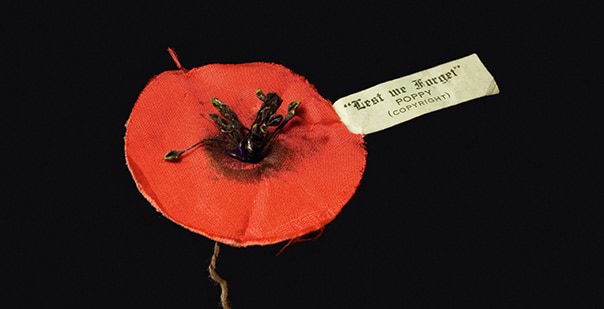 Poppy c 1934 Shrine of Remembrance Collection