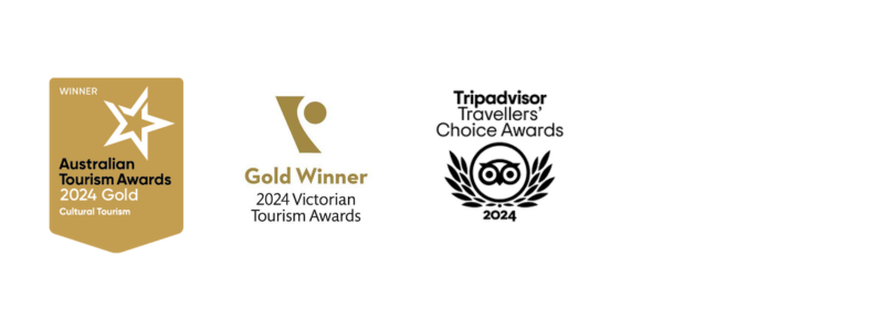 Shrine tourism award logos